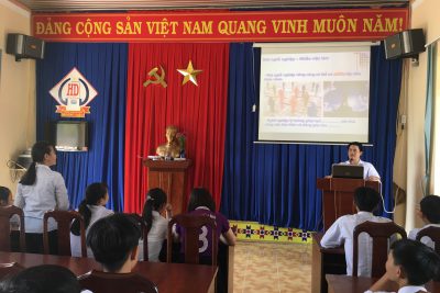 TƯ VẤN HƯỚNG NGHIỆP, PHÂN LUỒNG HS SAU KHI TỐT NGHIỆP THCS NĂM HỌC 2018-2019