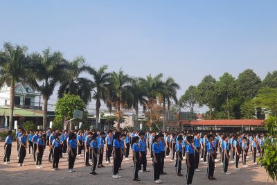 Ngày hội Thiếu nhi vui khỏe – Tiến bước lên đoàn Liên đội Hoàng Diệu
