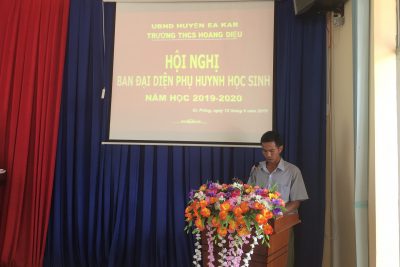 HỘI NGHỊ BAN ĐẠI DIỆN PHHS NĂM HỌC 2019 – 2020