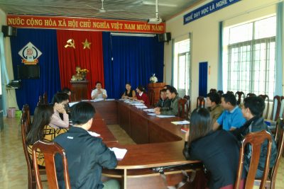HỘI NGHỊ ĐÁNH GIÁ XẾP LOẠI ĐẢNG VIÊN NĂM 2017