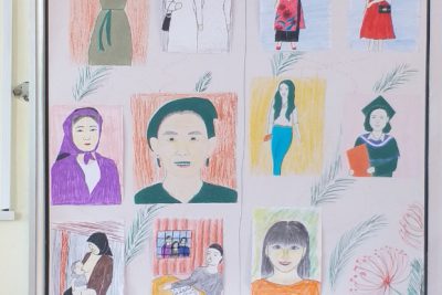 HOẠT ĐỘNG TRẢI NGHIỆM SÁNG TẠO VỚI CHỦ ĐỀ  “PHỤ NỮ VIỆT NAM XƯA VÀ NAY”