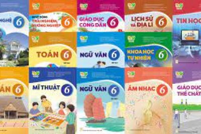 Danh mục SGK lớp 6 sử dụng tại trường THCS Hoàng Diệu từ năm học 2021-2022