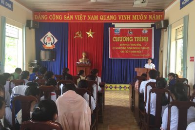 CHUYÊN ĐỀ NGOẠI KHÓA “GIÁO DỤC KỸ NĂNG PHÒNG CHỐNG XÂM HẠI TÌNH DỤC TRẺ EM”