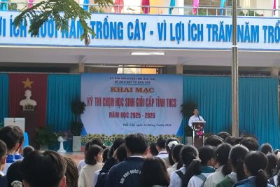 Trường THCS Hoàng Diệu đạt thành tích ấn tượng tại Kỳ thi học sinh giỏi cấp tỉnh năm học 2025–2026 🎉