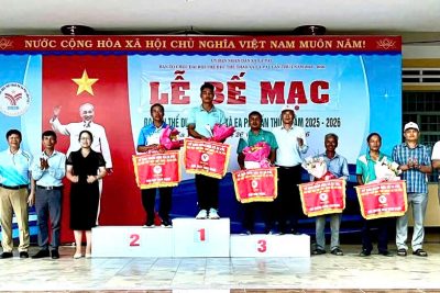 TRƯỜNG THCS HOÀNG DIỆU THAM GIA ĐẠI HỘI THỂ DỤC THỂ THAO XÃ EA PĂL LẦN THỨ I, NĂM 2026