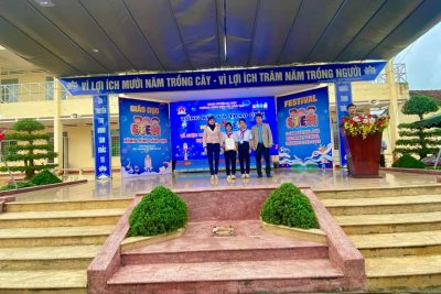 Tham gia ngày hội STEM cấp huyện năm học: 2023 -2024