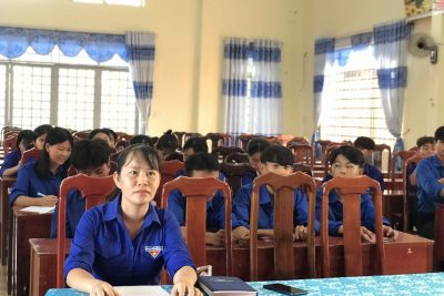 LỄ KẾT NẠP ĐOÀN VIÊN MỚI NĂM HỌC 2023-2024